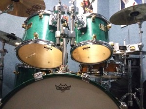 Yamaha Maple Custom Green