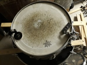 Free floating 8&quot; dessus