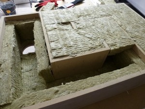 Piège son laine de roche 2