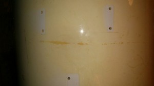 GC Photo 2 : taches liquide ?