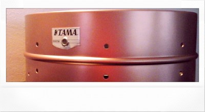 Sablage et peinture pistolet cuivre carrossier