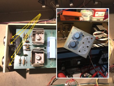 Transistors, supports et pattounes